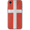Denmark Flag Distressed iPhone XR Skin